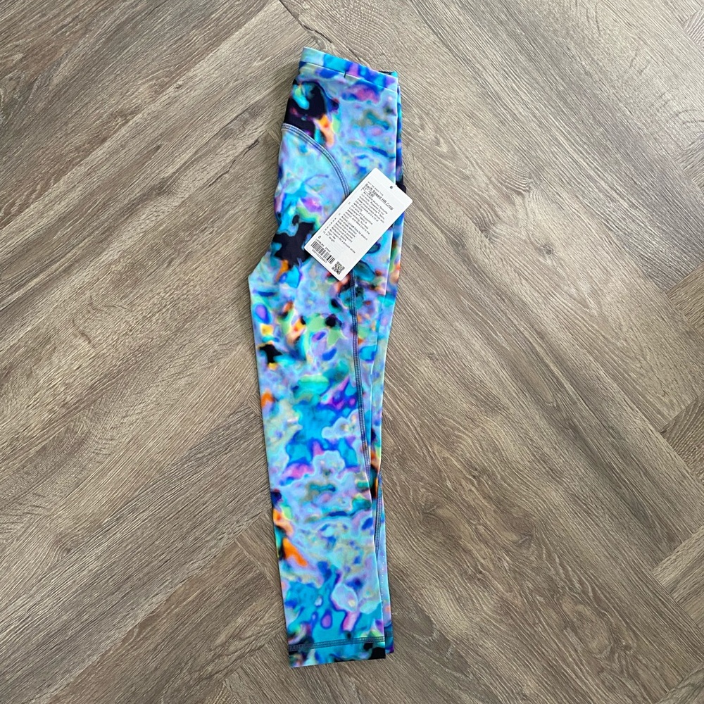 Lululemon Seawheeze Euphoria Swift Speed HR Crop